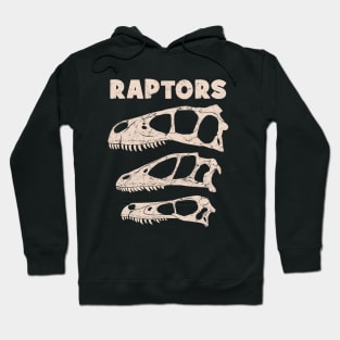 Raptors Utahraptor Deinonychus Velociraptor Hoodie